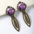 thumbnail image 3 of Jellyfish Copper-Colored Lace Bookmarks Set - Stainless Steel Book Markers for Reading and Gift Giving, 3 of 5