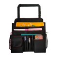 thumbnail image 2 of Organizador del asiento delantero del automóvil, bolsa de almacenamiento del asiento del pasajero con funda acolchada para computadora portátil, se transfiere fácilmente a la bolsa de mensajero del bolso, perfecto para La Kuyhfg Sin marca, 2 of 3
