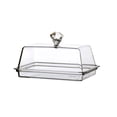 thumbnail image 1 of Caja transparente para mantequera con recipiente para mantequilla y recipiente para guardar quesos., 1 of 8