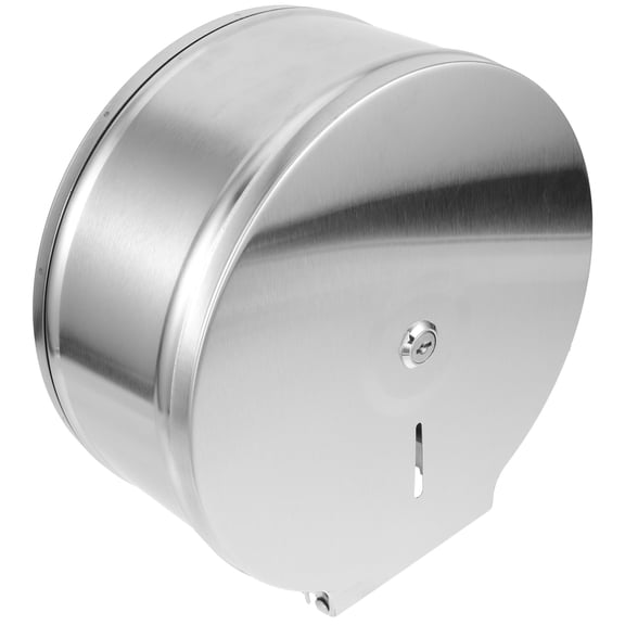 WHAMVOX Bathroom Wall Decor Toilet Paper Dispenser Stainless Steel Holders Chrome Tissue Silver
