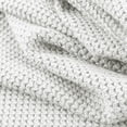thumbnail image 6 of VISALY V Neck Pullover Sweater Knit Sweater Womens Fall Sweaters 2024 Chunky Loose Long Sleeve V Neck Oversized Casual Knit Pullover Tops Crochet Sweaters Womens Sweatshirts Women Pullover White Xl, 6 of 7