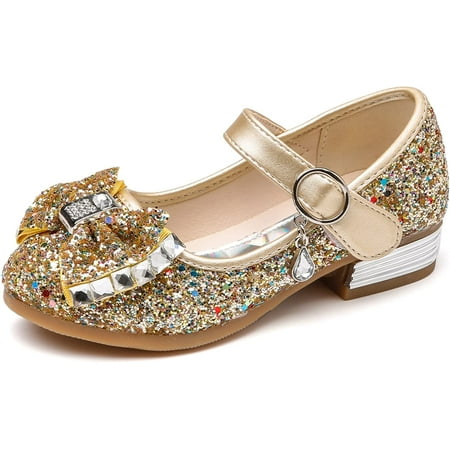 

Little Girl s Adorable Sparkle Mary Jane Princess Party Dress Shoes