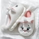 thumbnail image 1 of Zapatillas de algodón para niños de Disney Mary Cat, lindas zapatillas antideslizantes cálidas para el hogar para padres e hijos, 1 of 5
