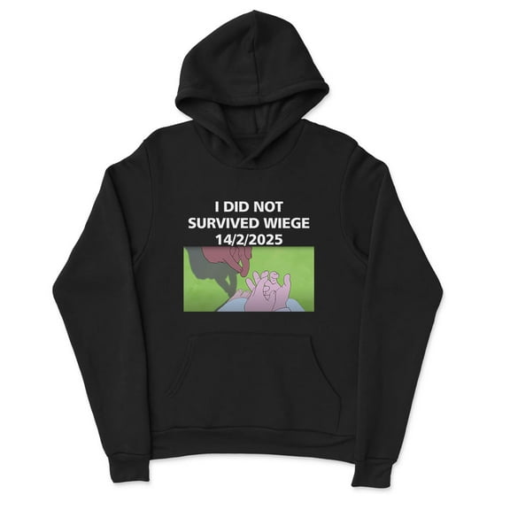 Alien Stage ALNST Merch Hoodie I Did Not Survived Wiege Long Sleeve Men Women Pullover