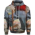 thumbnail image 3 of Sudadera con estampado de caracteres chinos tradicionales personalizados, ropa de otoño para hombre, sudadera con capucha informal, moderna y versátil, 3 of 5