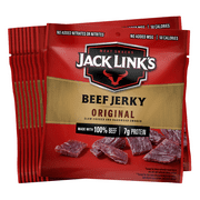 Jack Link's Original Beef Jerky, 100% Beef,  20 Pack Of 0.625 oz. Bags, Snack Sized Packs
