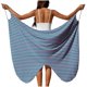 thumbnail image 3 of TaTaai Ladies Butterfly Solid Beach Cover Up Wrap Skirt with Tie Waist Sheer Lightweight Long Dress Chiffon Sarong for Swimwear Vacation Resort All Season Wear Gift, 3 of 9