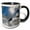 Black/White, variant on 3drose, Wasatch Backcountry Skiing, Wasatch Mountains, Utah - Us45 Hga0245 - Howie Garber, 11oz Two-tone Black Mug