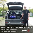 thumbnail image 4 of Mbxcooter Long Range Heavy Duty Mobility Scooter for Adults & Seniors, 500W & 400LBS Capacity Electric Powered Chair，All Terrain Fast Mobility Scooter for Travel w/Absorber & 10" Tires, 4 of 11