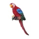 thumbnail image 1 of Simulación Loro Sharpla escultura colgante de pared guacamayo resina decoración Rojo 1, 1 of 7