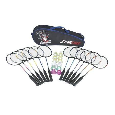 Sportime Complete School Badminton Set, 25 Pieces