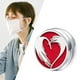 thumbnail image 5 of Mascarilla facial difusor de aceite esencial medallón botón ambientador vestido broche, Corazón, 5 of 8
