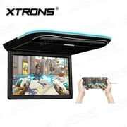 XTRONS 11.6 Inch Car Overhead Roof Mounted Monitor Screen Ultra-Thin Flip Down TV for Cars 1080P Car Video Player with Built-in Speaker Support IR, USB, HDMI, AV Input (No DVD)