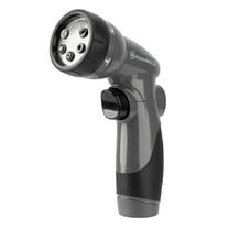 Flexzilla 6-Pattern Adjustable Garden Hose Nozzle Sprayer with Easy to Use on/off toggle & Durable Design
