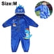 thumbnail image 1 of Traje de lluvia para niños, impermeable de dinosaurio para niños pequeños, chaqueta de mono, traje de bebé, 1 of 8
