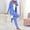 Blue, variant on Plus Size 2 Piece Sets for Women Sweatsuits Women Track Suits Heart Print Full Zip Hoodies Fall Cardigan Athleisure Sets Women (Black ,XXXL)