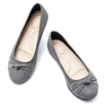 thumbnail image 2 of Women's Wide Width Ballet Flats - Round Toe Office Dressy Casual Shoes, 2 of 6