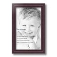 thumbnail image 2 of ArtToFrames 8" x 13" Cherry Picture Frame, 8x13 inch Red Wood Poster Frame (WOM-4095), Pack, 2 of 8