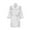 White, variant on Women's Solid Color Light Bathrobe Wedding Dress Makeup Bridesmaid Dress Satin Kimono Pajamas Cat Bathrobe Towel M