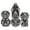 Ancient Nickel, variant on Cusdie 7-Die Metal DND Dice Set, Ball Tip Design Metal Polyhedral D&D Dice Set for DND Dungeons and Dragons TTRPG Role Playing Games