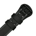 thumbnail image 4 of ESTREMO Weightlifting Belt - Genuine Leather 4 inches Wide Back Support Belt. Adjustable with Steel Buckle. Ideal for Gym and Lifting. Lower Back Support for Men and Women- Black, 4 of 8