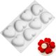 thumbnail image 1 of Molde De Silicona Para Tartas En Forma De Corazón, Molde De Silicona Antiadherente Para Helado, Mousse De Chocolate, Postres, Magdalenas, Resina De Jabón, Moldes De Silicona Para Fiestas, Decora, 1 of 3