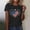 A177 Black, variant on Xdegoge 4th of July Ornate Flag Heart Graphic T Shirt for Women Short Sleeve Crewneck Patriotic USA Stars and Stripes Summer Casual Loose Graphic Tees Tops