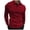 Red, variant on Oalirro Long Sleeve Button V Neck Shirts for Men Moisture Wicking Golf Shirts Quick Dry Work Hiking Casual Collared Top