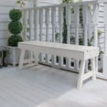 thumbnail image 2 of Highwood Weatherly 4-ft Picnic Bench - 2-Person, Eco-friendly, Synthetic Wood, 2 of 8