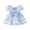 Z-05Blue, variant on PINQI Baby Midi Blouse Girls Short Sleeves Flower Bow Tie Top Summer Print T-shirt Blouse Tops Casual Clothes for 0 to 18 Months