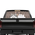 thumbnail image 2 of HUIACONG Dog Paw Cat Pickup Car Window Stickers Rear Window Decal 66 x 22 inch Easy to Install Truck Rear Windows Decals Perforated Windows Film Decal Suitable for Most Pickup Trucks, 2 of 7