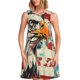 thumbnail image 1 of Disketp Retro American Eagle para Vestido sin Mangas para Mujeres, Vestidos de Verano para Mujeres, Casual y Holgado para la Playa, 1 of 7