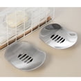 thumbnail image 3 of Stainless Steel Bar Dish Holder with Draining Tray, 3 of 5