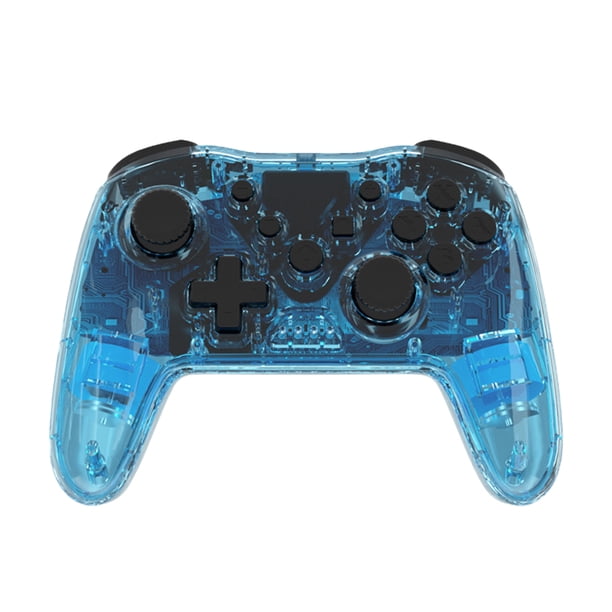 JShteea Joystick Gamepad Dual Shock para N-Switch/PS3/PC/Android Phone TV (Azul)