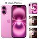 thumbnail image 2 of Funda resistente a prueba de golpes con protector de pantalla para Apple iPhone 16 Plus/16+ (6.7”) - Cristal templado azul brillante, 2 of 6