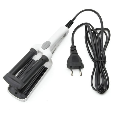 ACDANC Mini Ceramic Hair Crimper Curler Curling Iron Tong Waving Wand Roller Salon