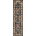 thumbnail image 2 of Palmetto Living by Orian MGS-ROCH-39NA-069X245 2 ft. 3 in. x 8 ft. Alexandria Rochester Navy Runner Rug, 2 of 3