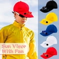 thumbnail image 2 of Yooshoverk Solar Fan Cap UV Protection Cooling Durable Outdoor Sports Activities, 2 of 4