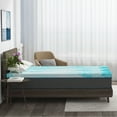 MLILY Ego 3 inch King Mattress Topper, Cooling Gel Memory Foam Mattress