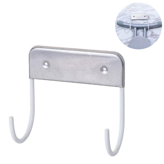 Metal Wall Mount Ironing Board Holder,Ironing Board Hanger Wall Mount Ironing Board Holder Organizer Wall Rack for Laundry Rooms Storage Rack Hanging Shelf Hanger