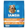 thumbnail image 2 of IAMS Proactive Health, Dry Dog Food, Adult Dog Food Dry Recipe for Healthy Weight, with Chicken, 15 lb. Bag (Pack of 2), 2 of 10