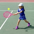 thumbnail image 2 of TychoTyke Kids Tennis Racket Play Set 2 Rackets and Balls Outdoor Pink, 2 of 10