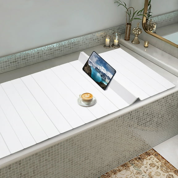 Bathtub Cover, Folding Bathtub Cover, PVC Bathtub Cover  for Bathroom, Home, SPA