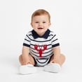 thumbnail image 6 of Sperry Short Sleeve Sweater Romper (Baby Boys), Sizes 3M-9M, 6 of 7