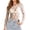B White Floral, variant on Mesh Tops for Women Sheer Lace Long Sleeve Shirts Sexy Y2k See Through Party Club Blouse