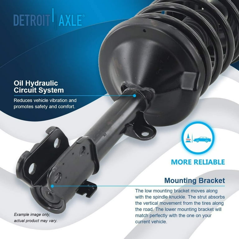 Detroit Axle - Rear 2pc Shock Absorbers For 03-08 Honda Pilot 99-04 Odyssey 01-06 Detroit Axle - Rear 2pc Shock Absorbers For 03-08 Honda Pilot 99-04 Odyssey 01-06