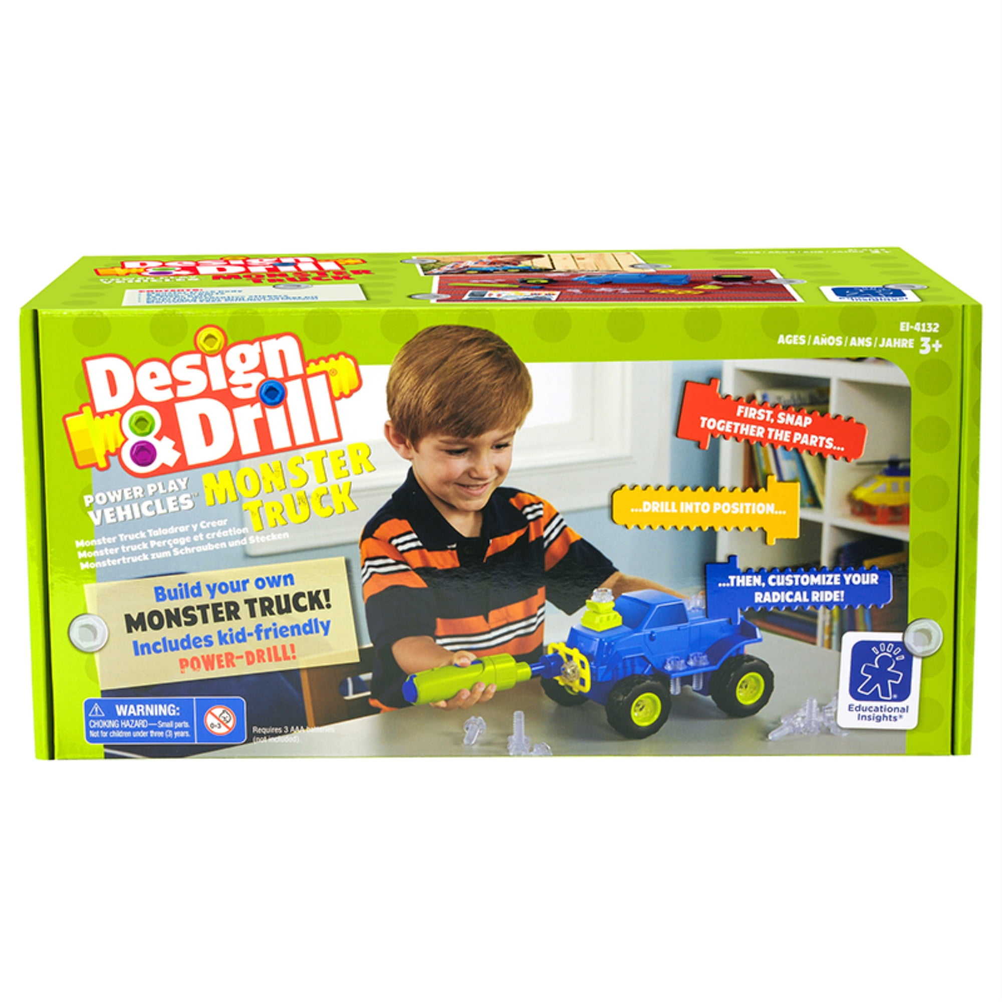 Drill truck toy shop