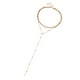 thumbnail image 1 of Collar de Gargantilla Chapado en Oro / Plata de Metal de Moda Colgante para Mujeres Y Niñas con Colgante de Estrellas Dorado, 1 of 9