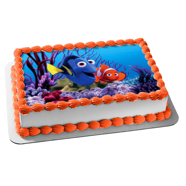 Disney Pixar Finding Nemo Dory Edible Cake Topper Image ABPID09249 - Walmart.com