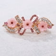 thumbnail image 3 of unbranded 2Ud Waterfall Rhinestone Ponytail Holder Para Mujer Con Floral Para Eventos Color Surtido, 3 of 4